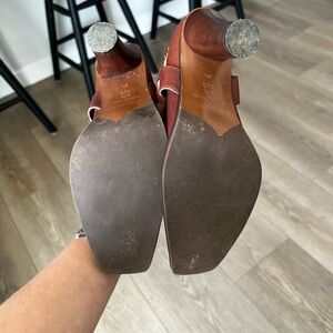 Antonio Melani buffalo nickle tall leather boots